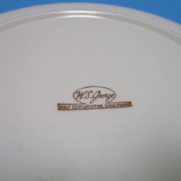 *Collectible WS George Half Century Dinner Plate - Picture 6 of 6